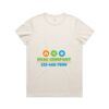 4610 Womens Maple Active Blend Tee Thumbnail